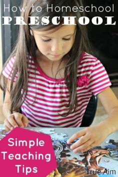 
                        
                            How to Homeschool Preschool: Simple teaching tips and the Biggest Mistake Parents Make
                        
                    