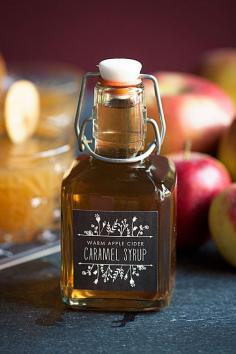 Caramel Syrup for Apple Cider | The Evermine Blog | www.evermine.com