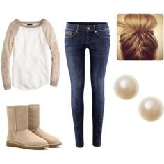 Winter Outfit (not a huge fan of the skinny jeans, but could do the rest)