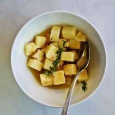 
                        
                            Honey Thyme Marinated Cheddar
                        
                    