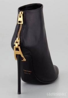 
                        
                            Tom Ford Zipper Booties. These are to die for!!
                        
                    