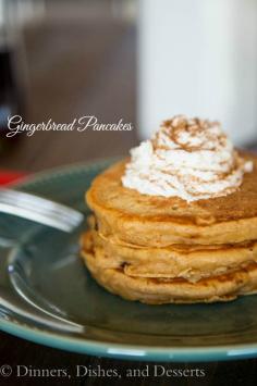 Gingerbread Pancakes