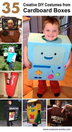 
                        
                            Creative DIY Halloween Costumes from Cardboard Boxes
                        
                    