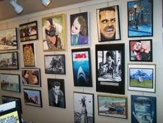 
                        
                            Here's a nice shot of my MOVIE Section located in my Connecticut Gallery. If you're ever in the area feel free to look me up.
                        
                    