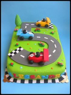 
                        
                            We did this cake for my Grandson last year with Cars the Movie toy vehicles on it. He loved pkaying with them latter :-)
                        
                    