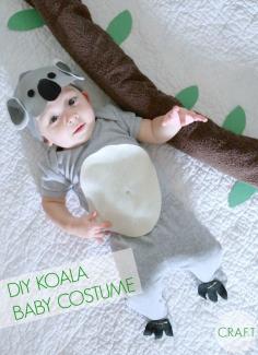 88 DIY Halloween Costume Ideas: Baby Koala  bit.ly/...