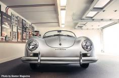 
                        
                            Remodeled garage with plenty of car memorabilia that is a perfect home for this Porsche. See some of the costs that went into it. #Porsche #garage
                        
                    