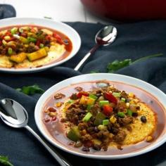 
                        
                            Turkey Chorizo Chili Spicy Polenta
                        
                    