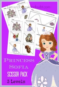 
                        
                            FREE Princess Sofia scissor packet. Your princess will excel in scissor cutting in no time with these FREE printables.
                        
                    