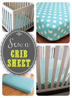 
                        
                            Sew a Crib Sheet Tutorial  | View From The Fridge
                        
                    