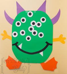 
                        
                            Entirely Emily: Pin-the-eyeball-on-the-Monster Game (for a Preschool Halloween Party)
                        
                    