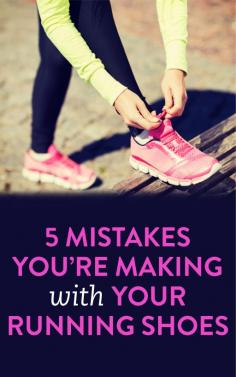 How to choose your running shoes - mistakes you are making