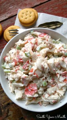 South Your Mouth: #Seafood Salad recipe - only 6 ingredients!