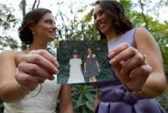 
                        
                            love this idea ....photo with maid of honor / bridesmaids with oldest/cutest photo of you
                        
                    