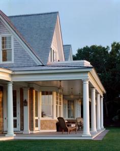 Waterfront shingle style home, MA. Studio 511, Clemson, SC.