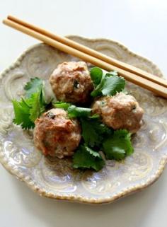 Turkey and Chive Meatballs