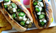 ¡Hola! Jalapeño: Mole Verde Meatball Sandwiches