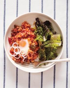 Spanish Rice with Ground Beef and Eggs