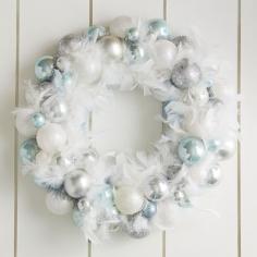 
                        
                            Ornament Ball & Feather Wreath
                        
                    