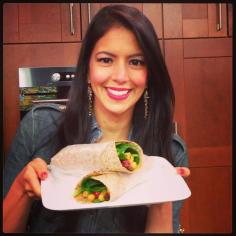 Chickpea Curry Wraps – Lunch On-The-Go! on foodbabe.com