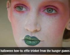 
                        
                            halloween makeup ideas: effie trinket from the hunger games
                        
                    