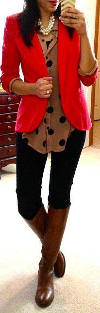 Hello, Gorgeous! Love this blog. She posts cute outfits daily and tells you where she buys them....mostly H, Target, NY