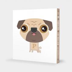 
                        
                            Your little ones will spell out words such as Pug and Puggy before they learn how to walk! Oh wouldnt that be something? : )    A pug is a big dog
                        
                    