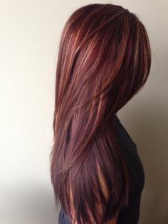 
                        
                            You asked for it, and we are delivering! This Rich Red with Golden Caramel Highlights hit a whopping 3.5K "Likes" on Modern's Facebook recently! We have the how-to steps to this need-to-try hair color for Autumn 2014!
                        
                    