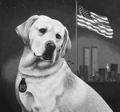 Add Sirius the k-9 to the 9/11 memorial