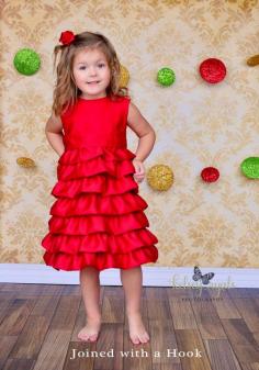 
                        
                            Free Shipping in the U.S. Baby, toddler or girls Satin Christmas/Holiday Dress. Sizes 3 months to 2T, other sizes available, and many colors by JoinedWithAHook on Etsy
                        
                    