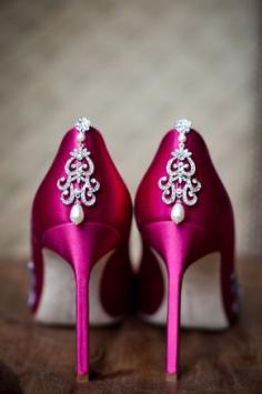 
                        
                            Hot Pink Satin Pumps with Pearls and Rhinestones by Just Love Me {Photography + Design} | Done Brilliantly
                        
                    