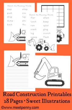 
                        
                            Fun activities to go with the book "Roadwork." Includes free printables.
                        
                    