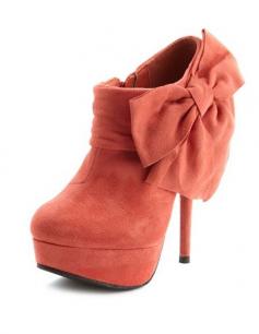 
                        
                            Umm, yeah... I want these. Also comes in cobalt. Sueded Side-Bow Ankle Bootie: Charlotte Russe
                        
                    