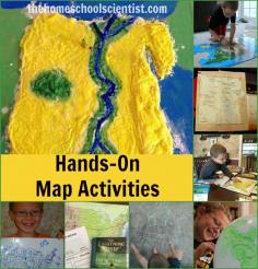 
                        
                            Hands On Map Activities via @The Homeschool Scientist #geography
                        
                    