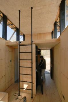 Charred-Cabin-Nicolas-del-Rio-Chile-Loft-Ladders-Humble-Homes