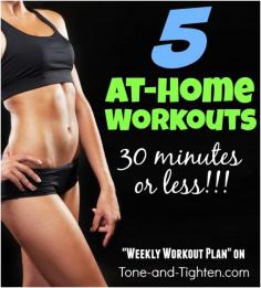 
                        
                            The best collection of 3o-minute-or-less workouts to build strength and lose weight! #workout #fitness from Tone-and-Tighten.com
                        
                    