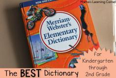 The BEST Dictionary for Kindergarten through 2nd Grade!  We use it daily!
