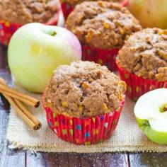 Whole Wheat Apple Spice Muffins