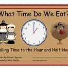 
                        
                            What Time Do We Eat? Telling Time to the Hour and Half Hour  This SmartBoard Thanksgiving Themed lesson will teach the First Grade Common Core Stan...
                        
                    