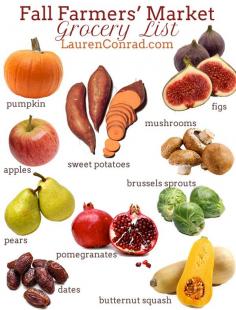 
                        
                            Lauren Conrad's Fall Farmers’ Market Grocery List
                        
                    