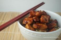 
                        
                            Honey Garlic Chicken - Easy low-fat recipe for the crockpot - serve it over rice with stir-fried veggies - or for a low-carb meal, toss it on a salad or wrap it up in some lettuce.
                        
                    