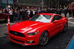 Red 2014 Mustang