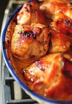 
                    
                        One of our family's favorites and it could be one of your family favorite's too: Easy Honey Soy Baked Chicken Thighs Recipe
                    
                