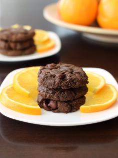 
                    
                        Double Chocolate Orange Cookies Recipe (naturally vegan, gluten-free, nut-free, soy-free) + What is Bean to Bar Chocolate? @Go Dairy Free
                    
                