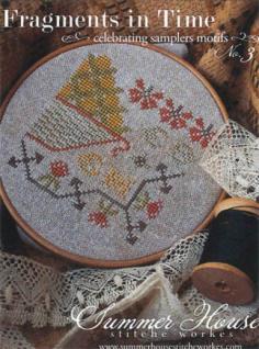 
                    
                        Fragments In Time #3 is the title of this cross stitch from Summer House Stitche Workes Fragment in Time Series that is stitched with Gentle Art Sampler threads (Cinnamon, Grecian Gold, Endive, Chamomile and  Wood Trail).
                    
                