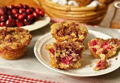 
                    
                        Mini Cranberry Streusel Muffins
                    
                