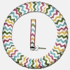 Patterned Steering Wheel Covers + Matching Key Fob