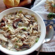 
                    
                        Creamy Chicken Barley Soup Recipe
                    
                