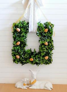 
                    
                        DIY English Boxwood and Walnut Christmas Wreath - Craft-O-Maniac
                    
                