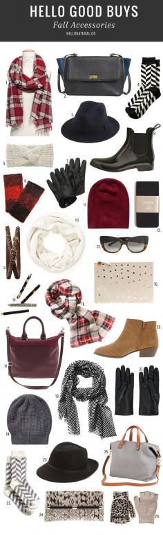 
                    
                        Must-Have Fall Accessories for 2014 | HelloNatural.co
                    
                